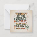 Search for successful note cards Key to success