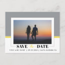 Search for yellow grey save the dates Zmodern