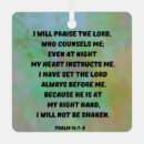 Search for strength christmas tree decorations Scripture