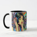 Search for listening music mugs Guitar