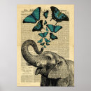 Search for vintage elephant posters Retro