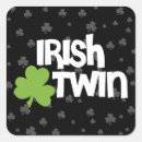 Search for irish girl stickers Shamrock