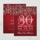 Search for winter 30th birthday invitations Glitter