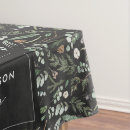 Search for elegant tablecloths Botanical