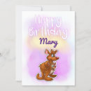 Search for kangaroo birthday cards Cute