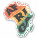 Search for african continent stickers Vintage