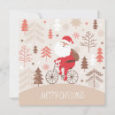Search for santa bicycle cards Background