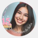 Search for 15 years stickers Quinceañera