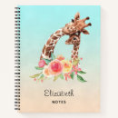 Search for giraffe notebooks Watercolor