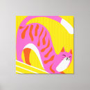 Search for whimsical cat art Vibrant
