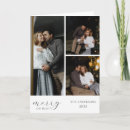 Search for modern trendy christmas cards Photo collage