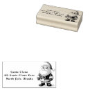 Search for santa claus rubber stamps North pole