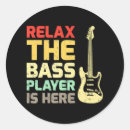Search for bass guitar stickers Player