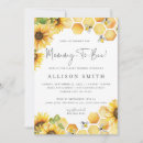 Search for mommy to bee invitations Sunflowers