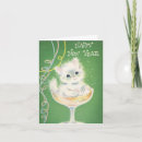 Search for vintage cat new years cards Kitten