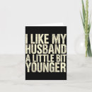 Search for younger cards Husband