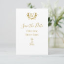 Search for gold save the dates Elegant