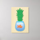 Search for pineapple canvas prints Blue