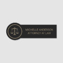 Search for lawyer name tags Attorney at law
