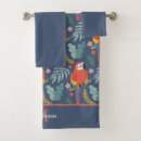 Search for parrot bath towels Tropical