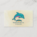 Search for dolphin business cards Cute