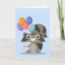 Search for raccoon birthday cards Animal