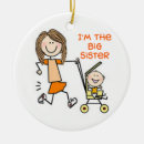 Search for little brother christmas tree decorations Big sister