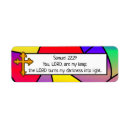 Search for stain glass return address labels Cross