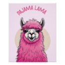 Search for lama posters Pink