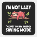 Search for energy saving stickers Sleeping sloth
