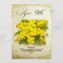 Search for mimosa cards Yellow