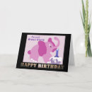 Search for niece 1st birthday cards Pink