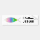 Search for christian fish bumper stickers Jesus
