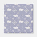 Search for polar bear magnets Snowflakes