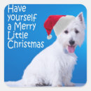 Search for westies stickers Santa