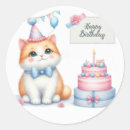 Search for kitten stickers Birthday party