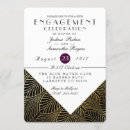 Search for 1920s engagement party invitations Modern