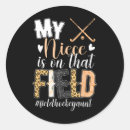 Search for field hockey player stickers Fitness