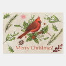 Search for red cardinal wrapping paper Pinecone