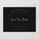 Search for circle save the dates Black
