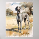 Search for weimaraner art Dog
