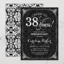 Search for black and white invitations Vintage