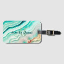 Search for glitter luggage tags Green