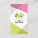 Search for shopper business cards Fashion