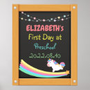 Search for first day of school sign posters Grade