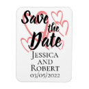 Search for cute wedding magnets Heart