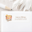 Search for happy thanksgiving return address labels Halloween