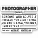 Search for filming stickers Photographer