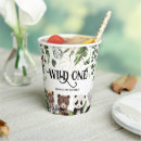 Search for wild one paper cups Greenery