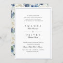 Search for navy blue and dusty rose wedding invitations Elegant